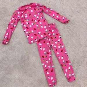 Gap Holiday Christmas Light Pajamas 4t